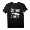 Mir reichts ich gehe sinken - U-Boot Kapitän T-Shirt mit lustigem Meeresmotivi, klassisch geschnitten