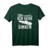 Mir reichts ich gehe sinken - U-Boot Kapitän T-Shirt mit lustigem Meeresmotivi, klassisch geschnitten