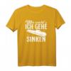 Mir reichts ich gehe sinken - U-Boot Kapitän T-Shirt mit lustigem Meeresmotivi, klassisch geschnitten