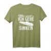 Mir reichts ich gehe sinken - U-Boot Kapitän T-Shirt mit lustigem Meeresmotivi, klassisch geschnitten