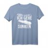 Mir reichts ich gehe sinken - U-Boot Kapitän T-Shirt mit lustigem Meeresmotivi, klassisch geschnitten
