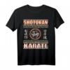Shotokan Karate Kampfsport Geschenk T-Shirt mit Tiger & Kanji  Perfekt für Karate Fans, Senseis & Kampfsportler zu Geburtstag & Weihnachten