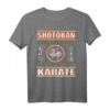 Shotokan Karate Kampfsport Geschenk T-Shirt mit Tiger & Kanji  Perfekt für Karate Fans, Senseis & Kampfsportler zu Geburtstag & Weihnachten