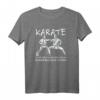 Lustiges Karate Kampfsport T-Shirt mit Kyokushin & Shotokan Spruch  Perfektes Geschenk für Karateka & Kampfsportfans zu Weihnachten & Geburtstag