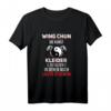 Wing Tsun chinesische Kampfkunst Kampfsport T-Shirt  Geschenk für Kampfsportler, Verein & Fans mit Yin Yang Motiv
