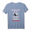 Wing Tsun chinesische Kampfkunst Kampfsport T-Shirt  Geschenk für Kampfsportler, Verein & Fans mit Yin Yang Motiv