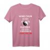 Wing Tsun chinesische Kampfkunst Kampfsport T-Shirt  Geschenk für Kampfsportler, Verein & Fans mit Yin Yang Motiv