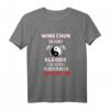 Wing Tsun chinesische Kampfkunst Kampfsport T-Shirt  Geschenk für Kampfsportler, Verein & Fans mit Yin Yang Motiv