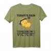 Der heutige Schmerz ist der Sieg von morgen - Lustiges Kampfsport & Fitness T-Shirt mit Küken Motiv für Männer & Frauen