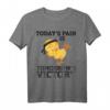 Der heutige Schmerz ist der Sieg von morgen - Lustiges Kampfsport & Fitness T-Shirt mit Küken Motiv für Männer & Frauen