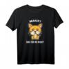 Mauf? Waf für ne Mauf? Lustiges Katzen T-Shirt für Katzenliebhaber und Katzenbesitzer mit Maus-Motiv