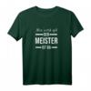 Meister bestandene Meisterprüfung T-Shirt - Geschenkidee für Handwerksmeister, Urkunde & Abschlussfeier