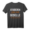 Geselle 2021 Elektriker Gesellenprüfung T-Shirt  Lustiges Abschlussgeschenk für Handwerker und Kfz-Profis