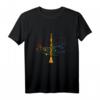 Notenschlüssel Klarinette T-Shirt  Cooles Musiker-Design, Perfekt als Geschenk für Klarinettisten zu Weihnachten, Geburtstag & Co.