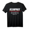 Klempner T-Shirt - Weil Superheld kein offizieller Beruf ist | Geschenk für Installateure, Heizungsbauer & Sanitärfachleute