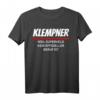 Klempner T-Shirt - Weil Superheld kein offizieller Beruf ist | Geschenk für Installateure, Heizungsbauer & Sanitärfachleute