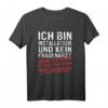 Herren Ich Bin Installateur Und Kein Frauenarzt T-Shirt - Lustiges Berufsspruch Shirt für Klempner & Handwerker