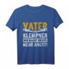 Herren Vater Klempner Installateur Geschenk-Idee - Lustiges T-Shirt mit Spruch für Handwerker, Papa, Opa, Bruder & Freunde