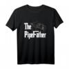 Herren The Pipefather - Lustiges Klempner Sanitär T-Shirt für Papa, Handwerker & Mafia Film Fan  Perfektes Geschenk zum Vatertag, Geburtstag & Weihnachten