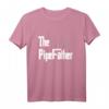 Herren The Pipefather - Lustiges Klempner Sanitär T-Shirt für Papa, Handwerker & Mafia Film Fan  Perfektes Geschenk zum Vatertag, Geburtstag & Weihnachten