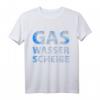 Gas. Wasser. Scheiße. Klempner Installateur Heizungsbauer T-Shirt  Lustiges Geschenk für Handwerker & Männer in der Sanitärbranche