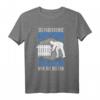 Herren T-Shirt 'Studieren kann jeder Heizungsbau nur die Besten Klempner'  Perfekt für Heizungsbauer, Klempner & Anlagenmechaniker