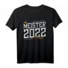 Meisterprüfung 2022 bestanden - Lustiges Handwerks Meister T-Shirt Geschenk für Handwerker, Kollegen und Freunde
