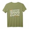 Meisterprüfung 2022 bestanden - Lustiges Handwerks Meister T-Shirt Geschenk für Handwerker, Kollegen und Freunde