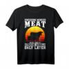 Lustiges Sprüche T-Shirt Grillen Metzger Koch - Fun Geschenk für Männer und Frauen, Witziges BBQ T-Shirt als originelles Geschenk