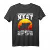 Lustiges Sprüche T-Shirt Grillen Metzger Koch - Fun Geschenk für Männer und Frauen, Witziges BBQ T-Shirt als originelles Geschenk