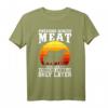 Lustiges Sprüche T-Shirt Grillen Metzger Koch - Fun Geschenk für Männer und Frauen, Witziges BBQ T-Shirt als originelles Geschenk