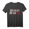 Reagan Bush 84 Kampagne T-Shirt - Ronald Reagan für Präsident 1984, Politisches Souvenir für GOP-Fans & konservative Familien