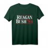 Reagan Bush 84 Kampagne T-Shirt - Ronald Reagan für Präsident 1984, Politisches Souvenir für GOP-Fans & konservative Familien