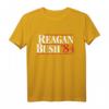 Reagan Bush 84 Kampagne T-Shirt - Ronald Reagan für Präsident 1984, Politisches Souvenir für GOP-Fans & konservative Familien