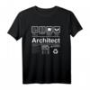 Lustiges Architekt T-Shirt Geschenk - Klassisch geschnitten mit doppeltem Saum für Bauprofis & Architekturfans