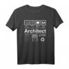 Lustiges Architekt T-Shirt Geschenk - Klassisch geschnitten mit doppeltem Saum für Bauprofis & Architekturfans