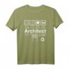 Lustiges Architekt T-Shirt Geschenk - Klassisch geschnitten mit doppeltem Saum für Bauprofis & Architekturfans
