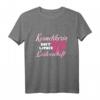 Kosmetikerin mit Herz und Leidenschaft Kosmetik T-Shirt  Perfektes Geschenk für Beauty-Profis, Make-Up Liebhaber und Kosmetikausbildung