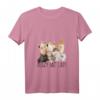 Damen Crazy Cat Lady Katzen Kostüm - Lustiges Fasching T-Shirt mit V-Ausschnitt für Karneval, Party & Junggesellenabschied