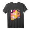 90er Jahre Party Outfit Kostüm T-Shirt - Retro Design mit I Love The 90s Spruch für nostalgische Partys