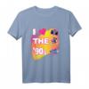 90er Jahre Party Outfit Kostüm T-Shirt - Retro Design mit I Love The 90s Spruch für nostalgische Partys