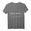Krav Maga Faltkleidung mit Menschen T-Shirt  Perfekt für Kampfsportler, Trainer & Krav Maga Liebhaber