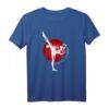 Kickboxen Kampfsport T-Shirt  Perfektes Outfit für Wettkampf, Training & Fans
