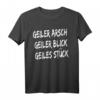 Geiler Arsch Geiler Blick Geiles Stück T-Shirt  Lustiges Party-Outfit für Festivals, Apres Ski & Malle Urlaub  Perfektes Geschenk für Freunde & Feierlichkeiten