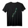 Krypto Währung Hodl Vintage Bullenmarkt Chart To The Moon T-Shirt  Trendiges Investment-Design für Krypto Fans