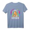 Bitcoin Aliens Rakete Krypto T-Shirt für BTC & Blockchain Fans  Perfektes Geschenk für Krypto Trader, HODLER & Blockchain Nerds zu Weihnachten & Geburtstag