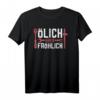 Ölich aber Fröhlich Lustiges KFZ Mechatroniker T-Shirt  Perfektes Geschenk für Automechaniker & Schrauberprofis