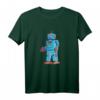 Vintage Retro Roboter Kunst T-Shirt  Wissenschaft & Mathe Geschenk für Kinder, Ingenieure & Tech-Nerds zum Geburtstag