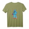 Vintage Retro Roboter Kunst T-Shirt  Wissenschaft & Mathe Geschenk für Kinder, Ingenieure & Tech-Nerds zum Geburtstag