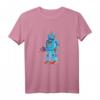 Vintage Retro Roboter Kunst T-Shirt  Wissenschaft & Mathe Geschenk für Kinder, Ingenieure & Tech-Nerds zum Geburtstag